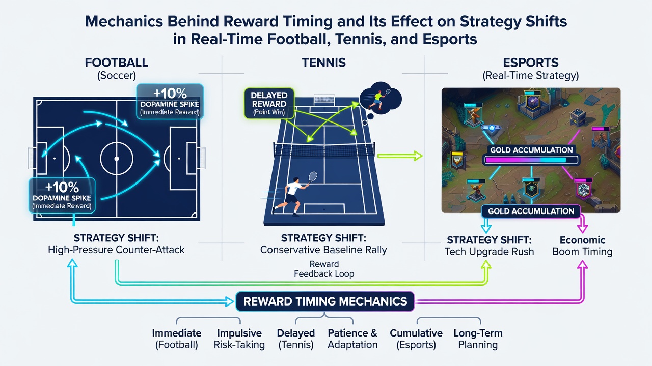 Grafiek van strategie shifts in paardenrennen en tennis met timing data